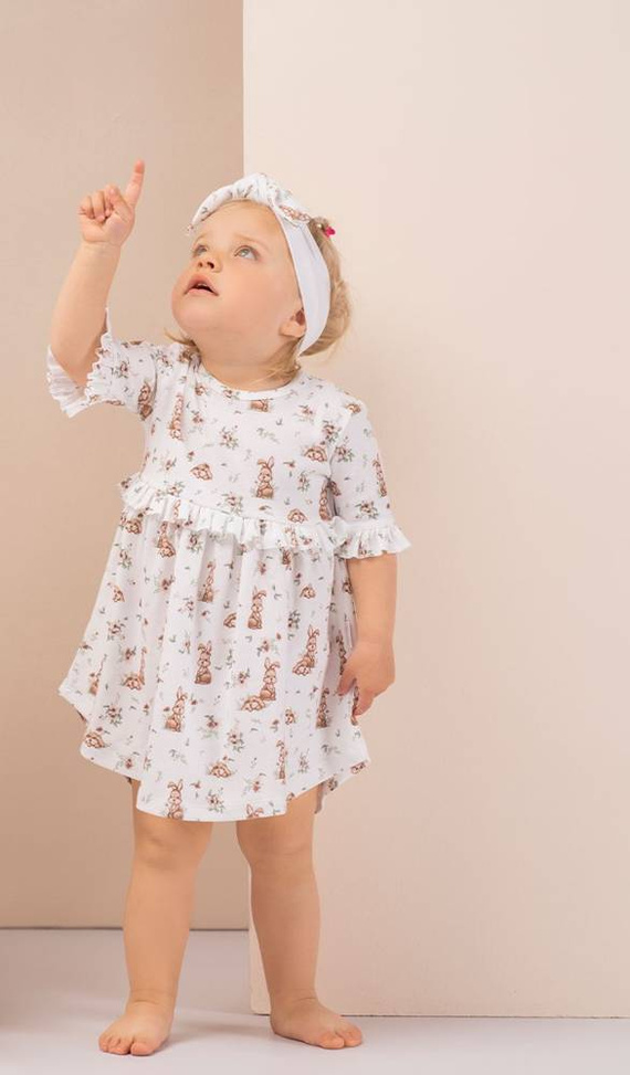 196166 Sukienka bawełniana "Bunia" Nicol