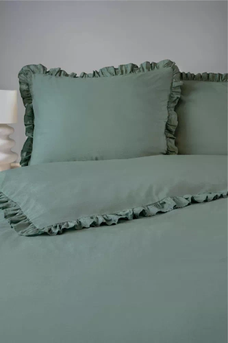 Pure 23 Pościel bawełniana jednobarwna Detexpol miętowy