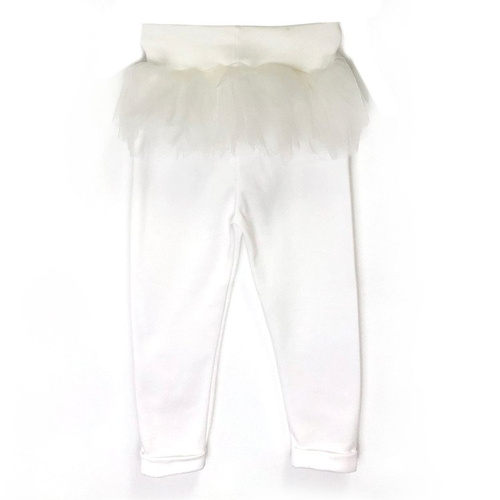 55421986 Spodnie niemowlęce "Prima balerina" Oscar Kids - ecru