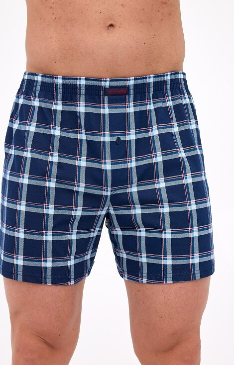 002/323, 008/323 Bokserki Comfort Cornette – bawełniane, z guzikiem