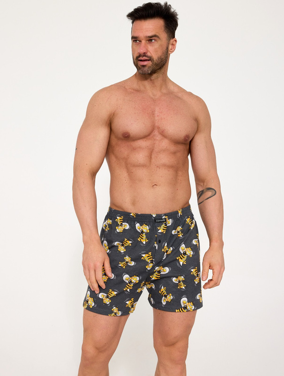 001/187 011/187 Hornet Bokserki męskie Cornette Classic – 100% bawełna, luźny fason, rozporek na guzik, komfort na co dzień