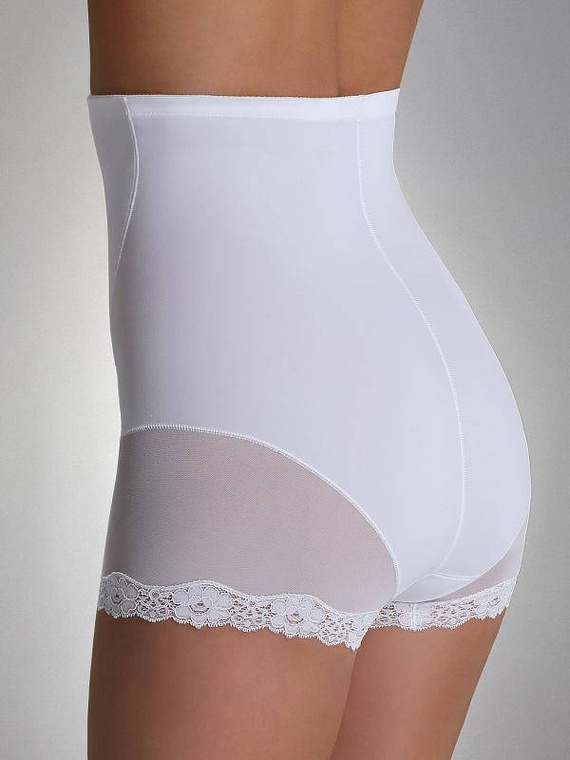 Violetta Korygujące Figi Damskie Eldar - biały 