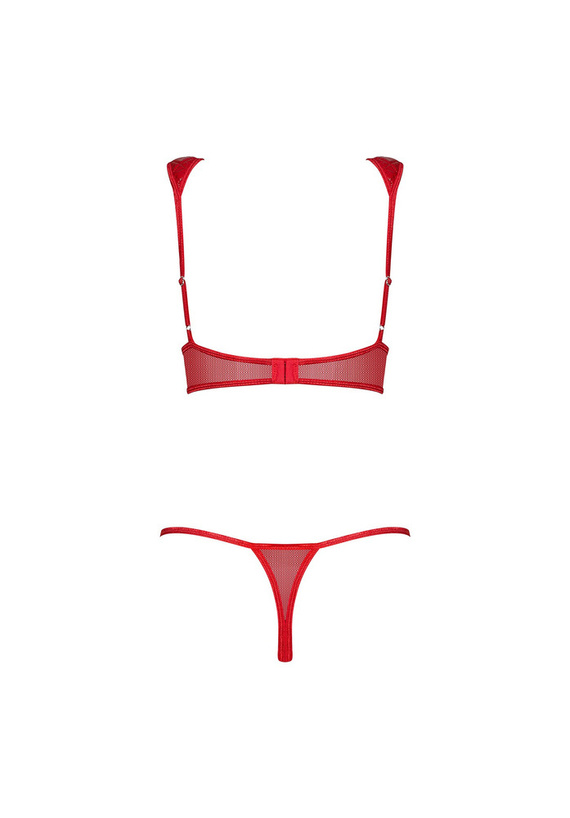 Hunteria Set Komplet Obsessive czerwony