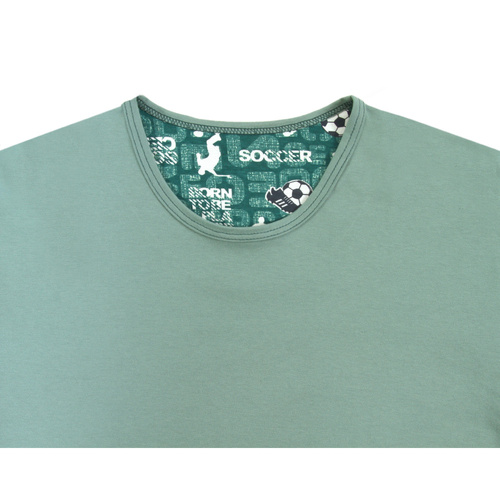 2242/11 Piżama Męska Sesto Senso - zielony