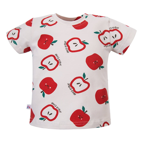 T-shirt dziecięcy Eevi Snack Time bawełna elastyczny wygodny