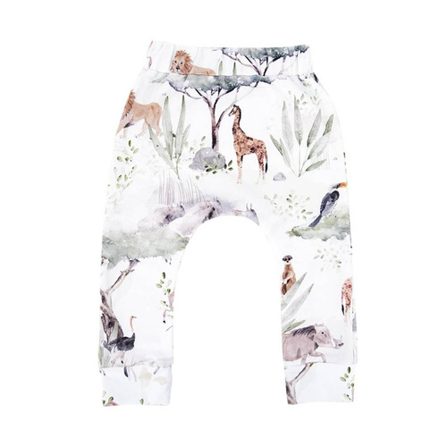  Spodnie dziecięce "Ornithology" Makaszka