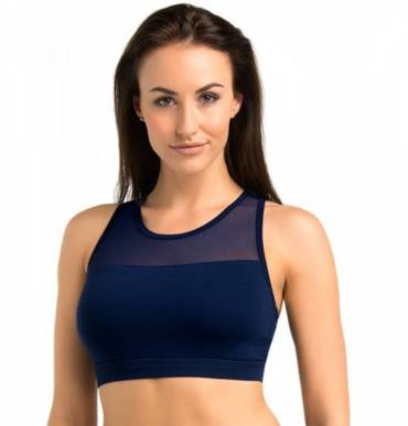 2705 Lino Sportowy top damski Teyli - ciemny niebieski