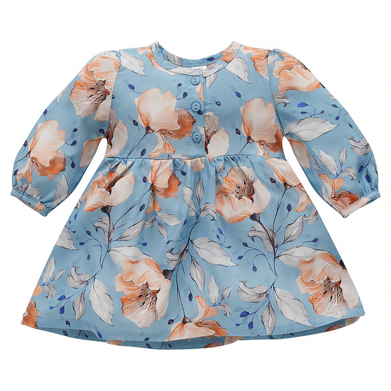 Imagine Sukienka z długim rękawem Pinokio - niebieski