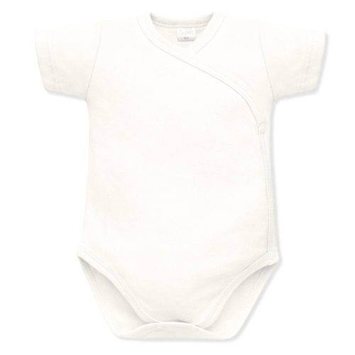 Lovely Day Kopertowe body z krótkim rękawem Pinokio - ecru