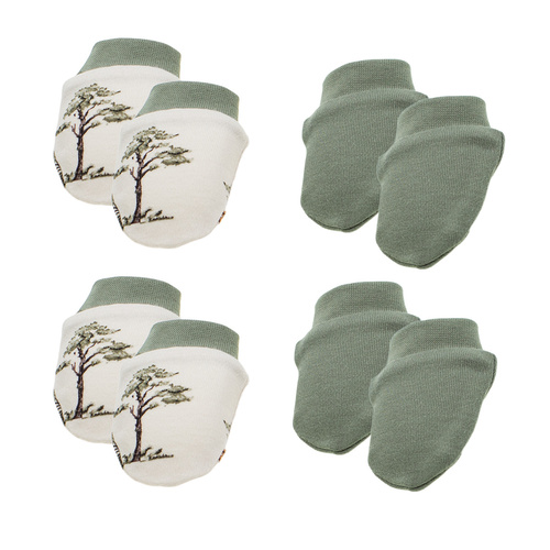 218083 Yogi Bear Rękawiczki niemowlęce Nicol – bawełna, 4-pak