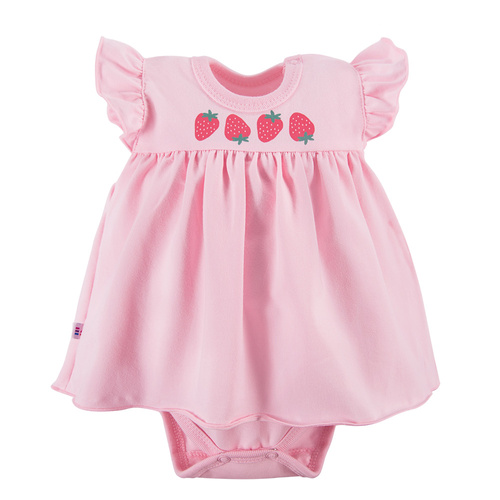 Strawberry & Love Sukienko-body z krótkim rękawem Eevi