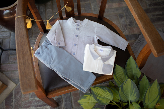 Charlie Rozpinane body z kołnierzykiem Pinokio - ecru