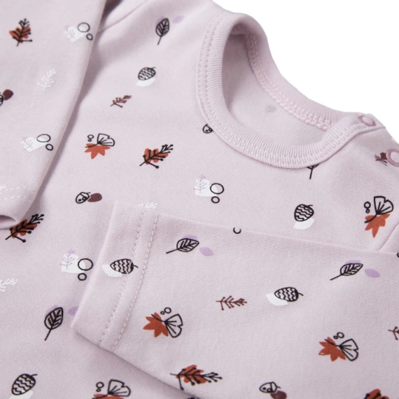 Adventure Dziewczęce Body z długim rękawem Ewa Klucze- fioletowe