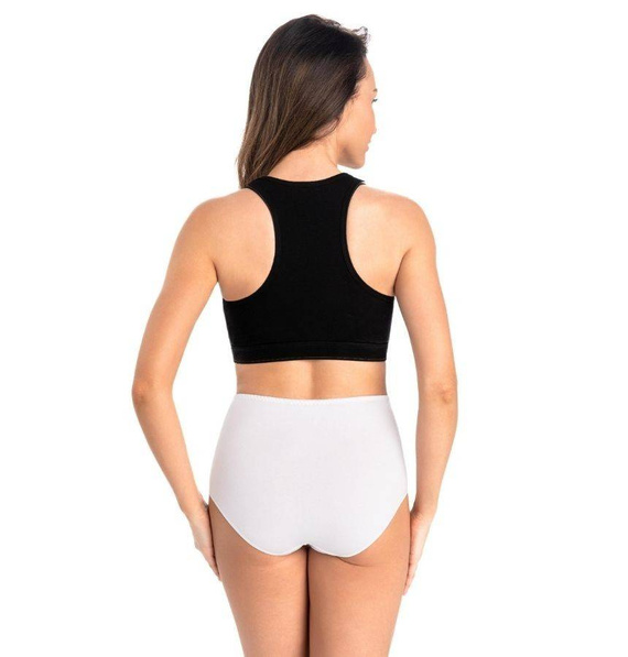 1123 Lilly Figi z wysokim stanem Teyli - biały