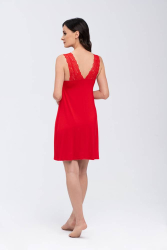 Larisa Koszula Nocna Babella - czerwona