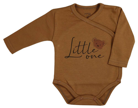 Little One 3pak Body niemowlęce rozpinane Koala