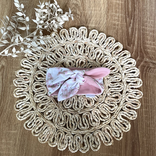 OP12287 Kwiat Wiśni Opaska niemowlęca Mamatti