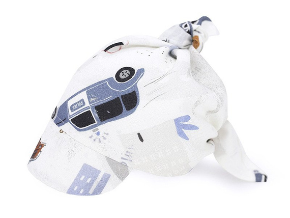 Chustka z daszkiem 100% Bamboo Mikrokosmos- Makaszka