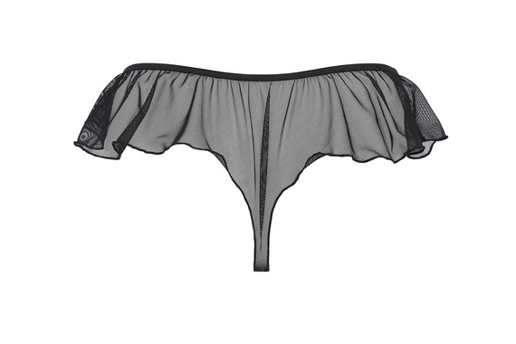 Dianta Thong Stringi damskie Passion - czarny