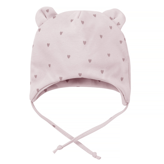 Hello Czapka niemowlęca wiązana Pinokio - różowy