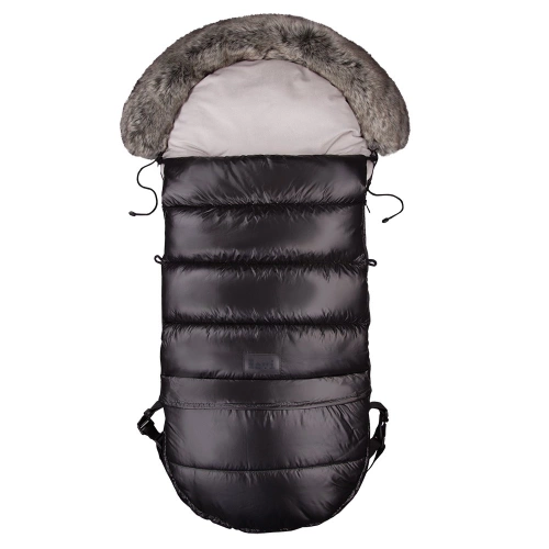 Śpiworek do wózka Eevi- czarny