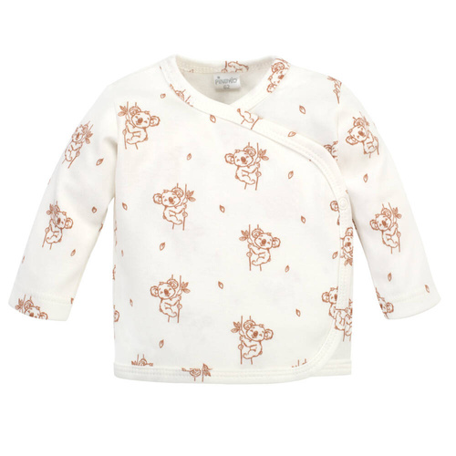 Lovely Day Kaftanik wiązany Pinokio - ecru koala