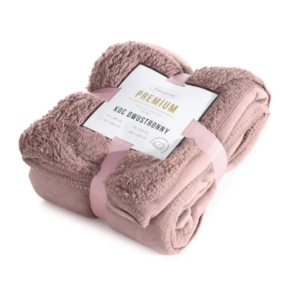 Tedy Koc dwustronny narzuta Eurofirany różowy