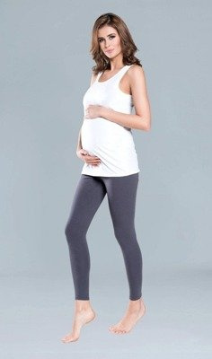 Koszulka Damska Ewelina  szerokie ramiączko Italian Fashion- biała