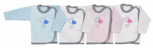  Koszulka niemowlęca "ZAKOCHANY MIŚ" organic Koala niebieska