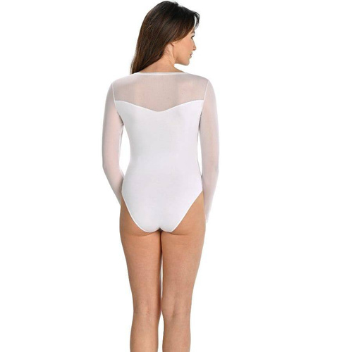 2407 Willow Body damskie z długim rękawem Teyli - white