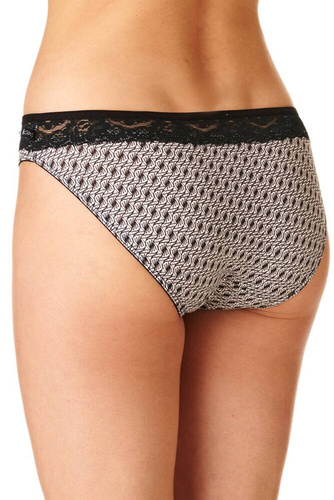 LPR 646 A'2 Figi damskie 2-pak Key czarny