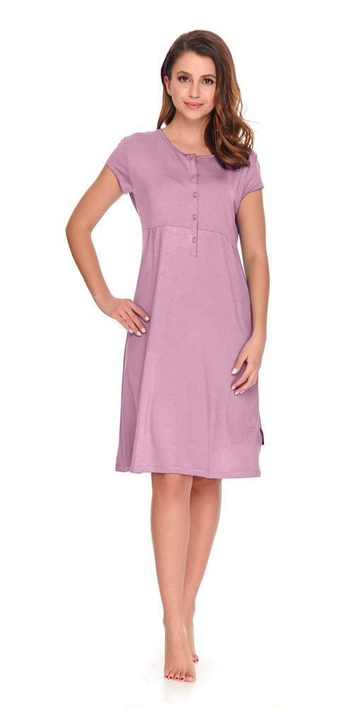 9941 Koszula Nocna ciążowa i do karmienia Doctor Nap - flamingo