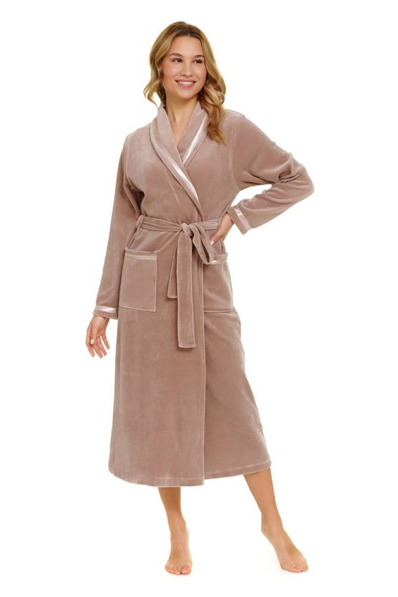 1078 Szlafrok damski Doctor Nap - beige