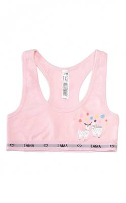 G-575 TP  Top dziewczęcy Lama jasny różowy