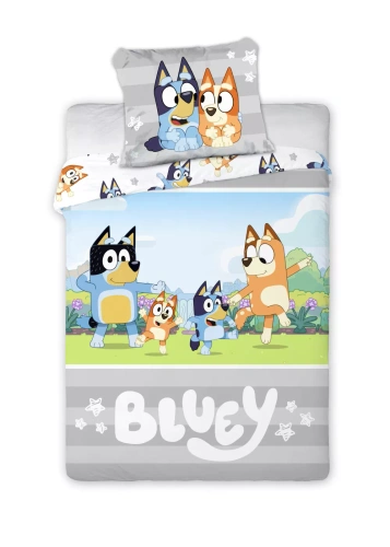 Pościel Bluey Pieski Faro 100% bawełna miękka dziecięca pościel