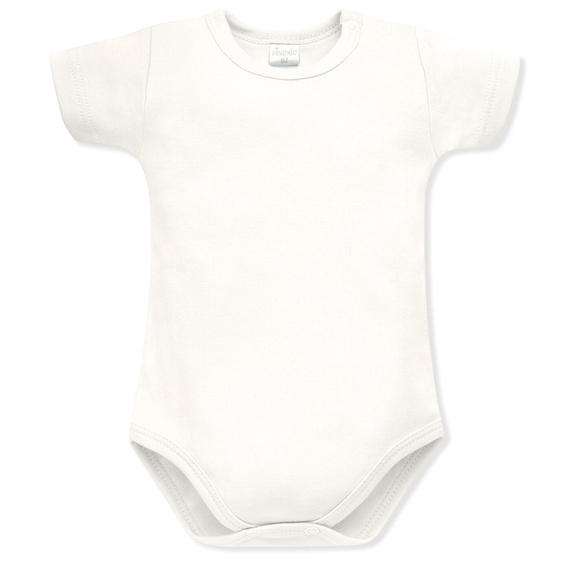 Lovely Day Body z krótkim rękawem Pinokio -ecru