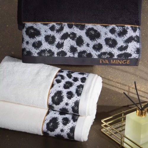 Eva 22 Ręcznik Eva Minge pantera Eurofirany kremowy