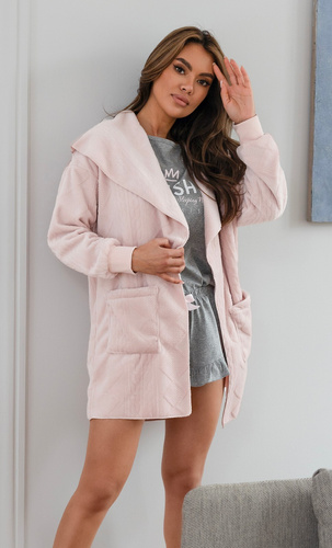 Ruth Kardigan Sensis - różowy pudrowy