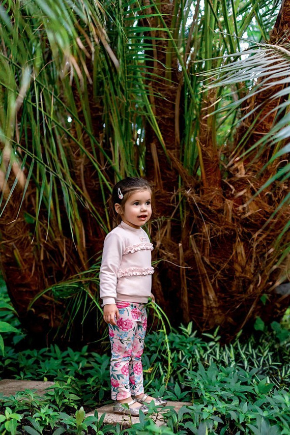 Bluza dresowa dla dziewczynki "PEONY" Ewa Klucze