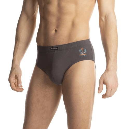 M-940 CL Slipy Męskie Lama czarny-grafitowy