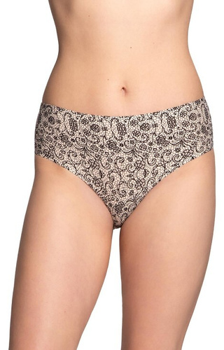 L-POL 5034 BI-N Figi Damskie Lama - beżowe