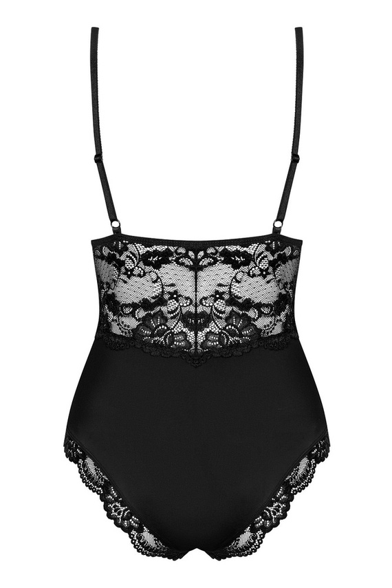 810-TED-1 Teddy Body Obsessive - czarny