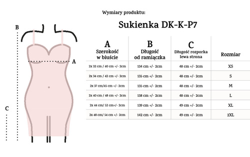 DK-K-P7 Sukienka bawełniana DKaren - zielony