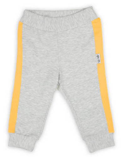 186274 Tukan Spodnie dresowe Nicol - szary/pomarańczowy