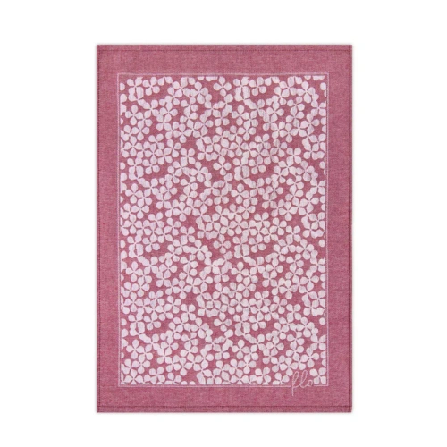 Ściereczka kuchenna FLORES Zwoltex 50x70 bawełna bordowa Ultrasoft 200 g/m²