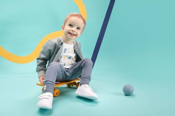 Fun Time Bluza rozpinana Pinokio - mięta druk