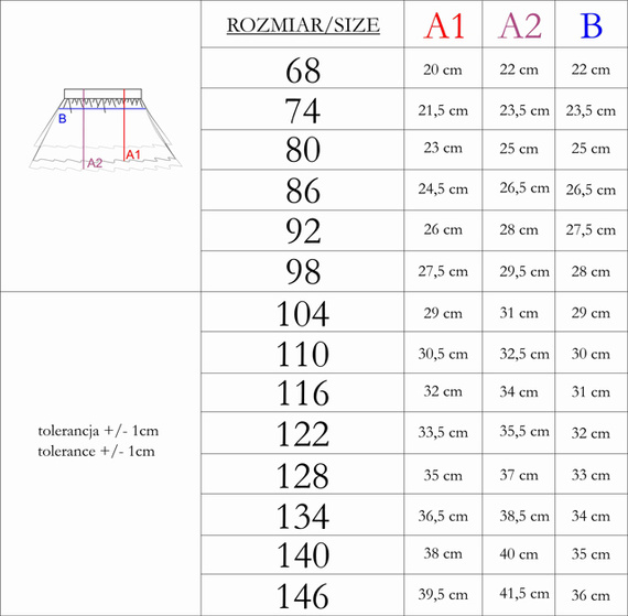 212174 Spódniczka tiulowa " Alisa" Nicol
