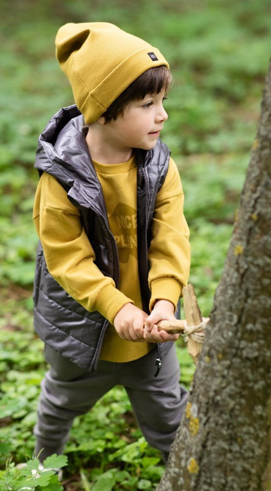 Teo Bluzka dla chłopca Pinokio - curry