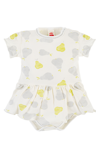 03231A "Sweet Pears" Sukienkobody krótki rękaw Makoma 