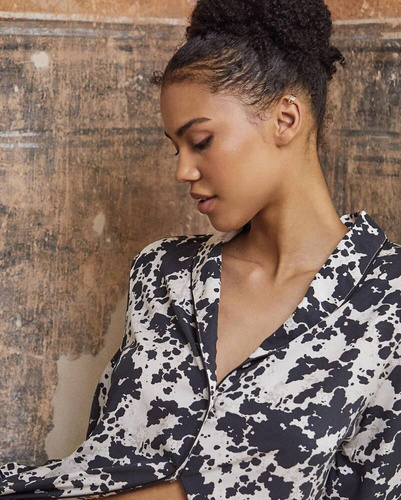 Melody Long Piżama damska Aruelle - multicolor